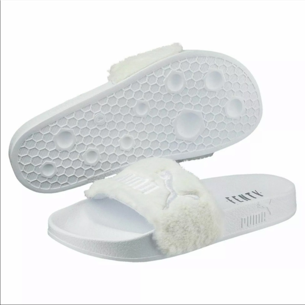 Rihanna Fenty Puma Fur Slides
